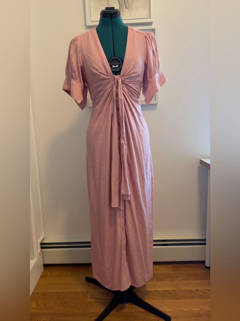 Free People Pink Lightweight Dress